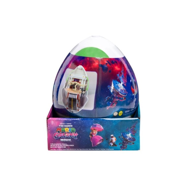 JAKKS PACIFIC Super Mario Galaxy Yoshi Basic Playset Uovo