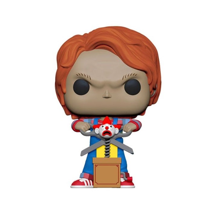 FUNKO POP Child ́s Play - 841 Chucky w/Buddy & Giant Scissors (Special Edition) 9 cm