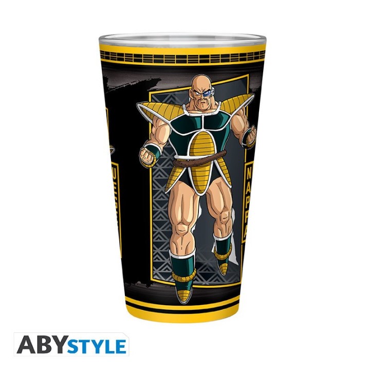 ABYSTYLE DRAGON BALL - Bicchiere grande 400ml: "DBZ/Saiyans Invasion"