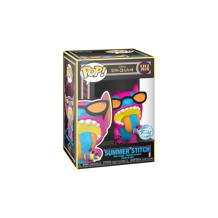 FUNKO POP Disney: Lilo & Stitch - 1414 Summer Stitch (exclusive) 9 cm