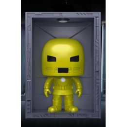 FUNKO POP Marvel: Hall of Armor - 1035 Iron Man Model 1 Golden Armor (Exclusive)