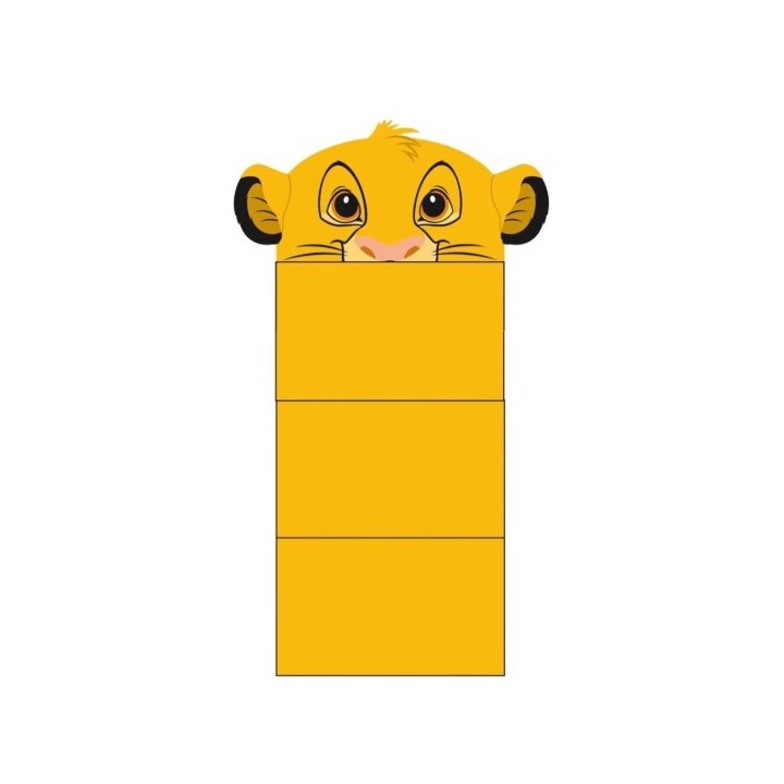 AyMax - DISNEY -THE LION KING - Simba - 3D Mat Cuscino 58x137cm