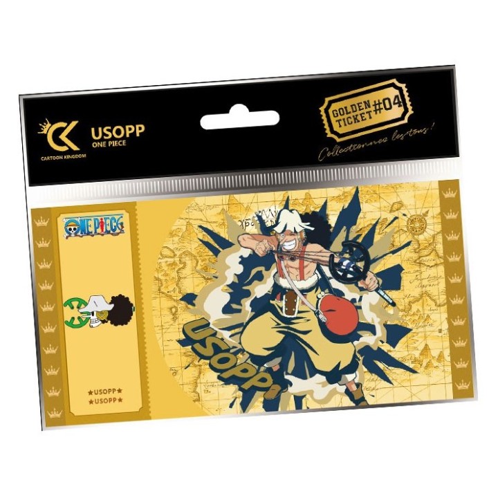 Cartoon Kingdom - ONE PIECE - Golden Ticket - Usopp