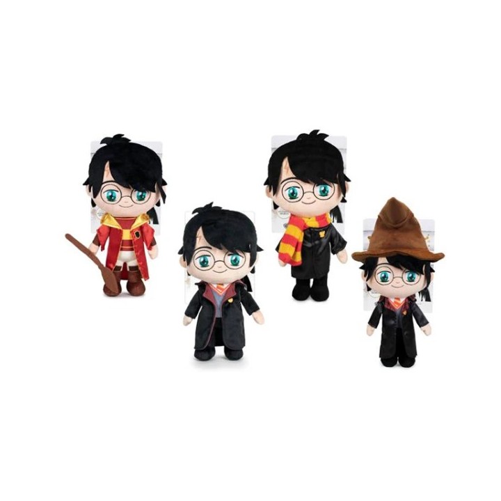 HARRY POTTER HARRY ASST PELUCHE 29CM Display 4 pz