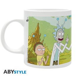 ABYSTYLE RICK AND MORTY - Tazza 320 ml: "Peace"