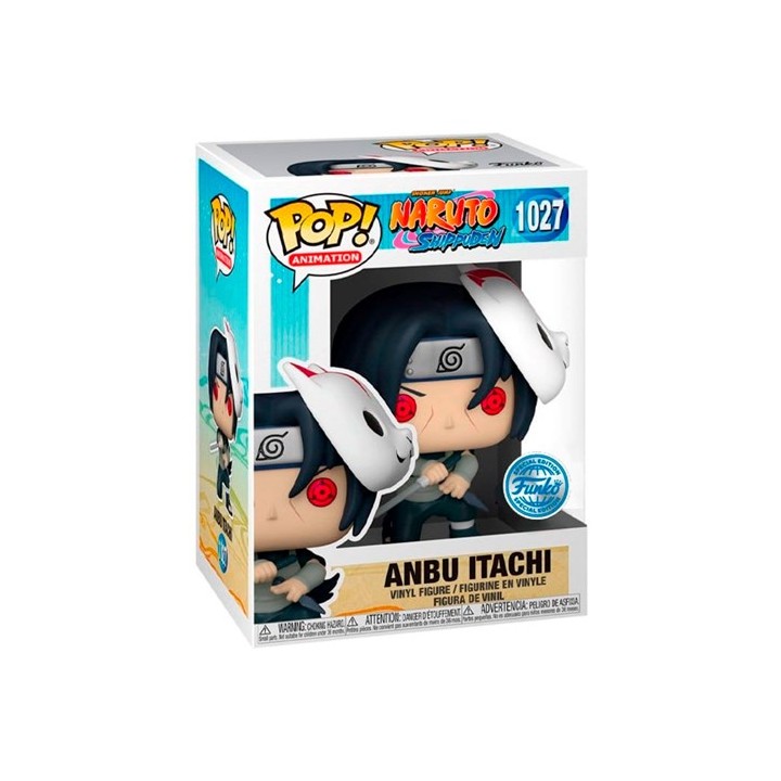 FUNKO POP Naruto Shippuden - 1027 Anbu Itachi With Chase (Exclusive) 9 cm