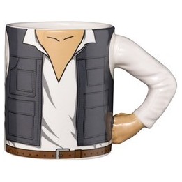 STAR WARS TAZZA HAN SOLO CON MANICO 3D