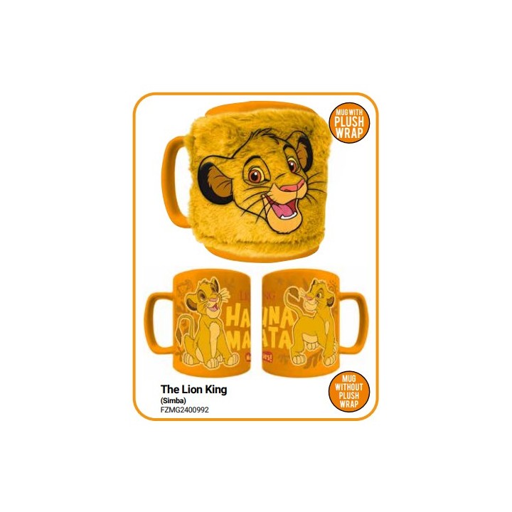 PYRAMID THE LION KING FUZZY MUG