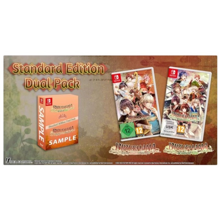 Birushana:Rising Flower of Genpei & Winds of Fate + trading card pack