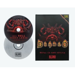 116957 Diablo 30th Anniversary Cd Rom Replica Limited Edition