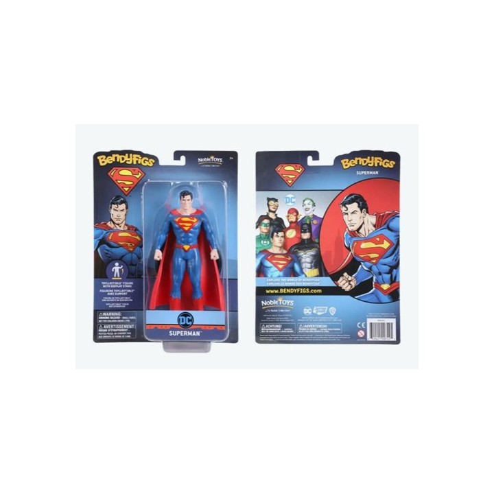 Noble Collection 76380 Dc Comics Superman Bendyfig