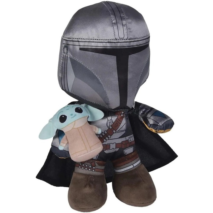 STAR WARS: THE MANDALORIAN - PELUCHE MANDO & GROGU 25 CM