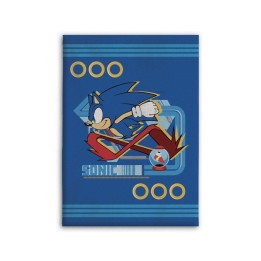 Sonic The Hedgehog - Coperta in Pile: Sonic Running (100x140cm)