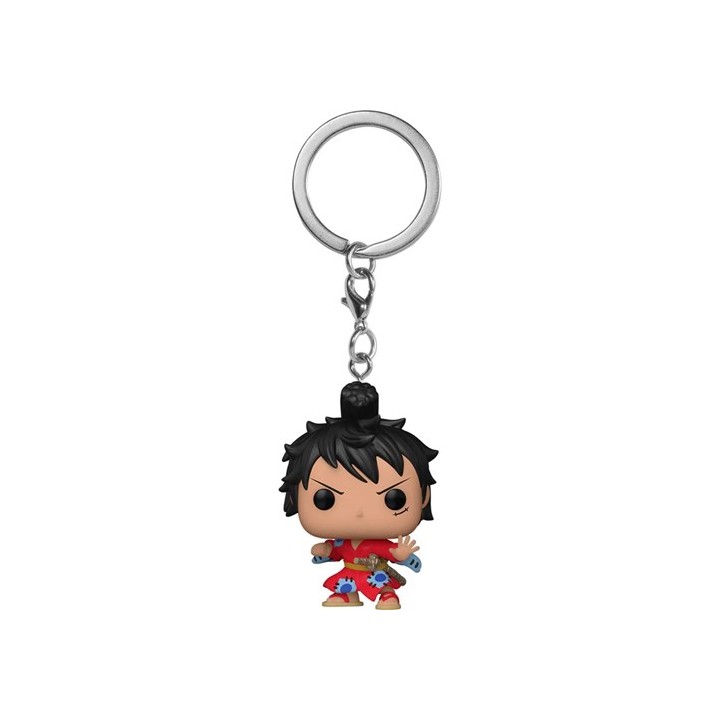 FUNKO POP One Piece - Portachiavi Luffy in Kimono 4 cm