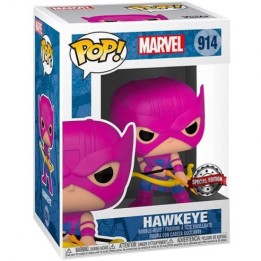 FUNKO POP Marvel: Classic - 914 Hawkeye (Exclusive) 9 cm (DAMAGED BOX)