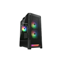 COUGAR CASE MID TOWER AIRFACE RGB BLK 2140+120mm FAN + CTRL