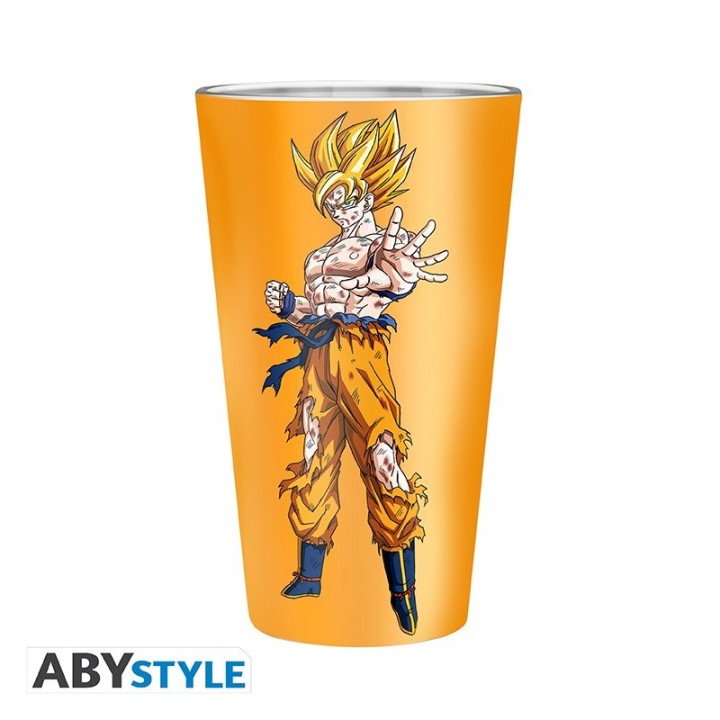 ABYSTYLE DRAGON BALL - Bicchiere grande 400ml: "Goku Super Saiyan"