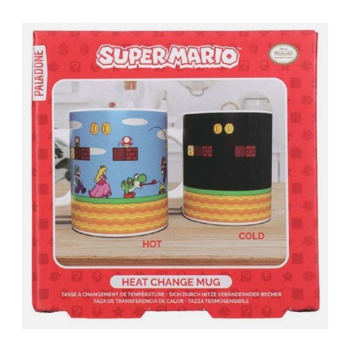 PALADONE Super Mario Level Heat Change Tazza