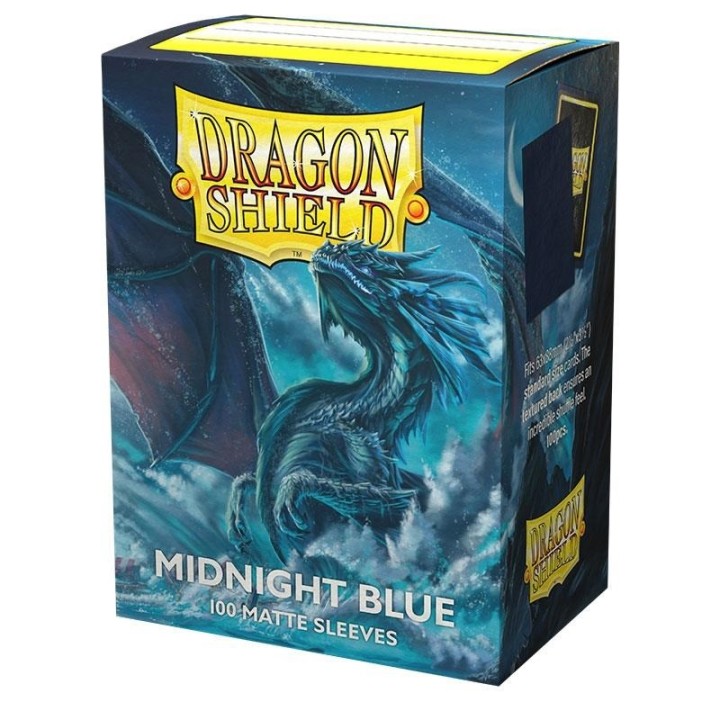 DRAGON SHIELD Standard Sleeves - Matte Midnight Blue (100 Sleeves)