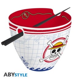 ABYSTYLE ONE PIECE - Bowl Ramen con bacchette: "Monkey D. Luffy"