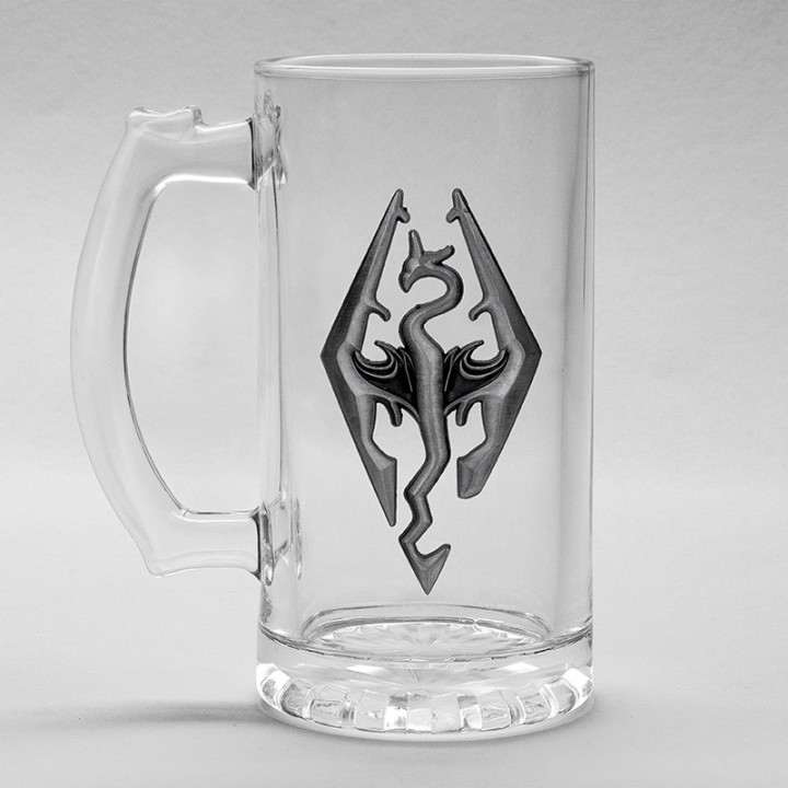 ABYSTYLE SKYRIM - Boccale: "Dragon Symbol"