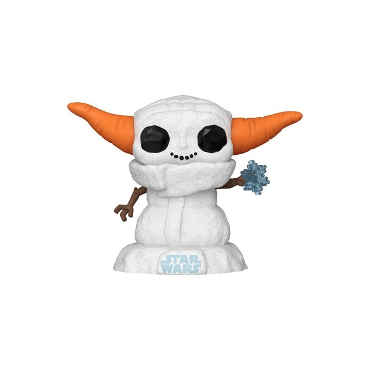 FUNKO POP Star Wars: Mando HLDY- Grogu SNWMN 9 cm