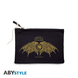 ABYSTYLE GAME OF THRONES: HOUSE OF THE DRAGON - Astuccio cosmetici: "Dragon" (Blue)