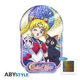 ABYSTYLE SAILOR MOON - Individual Vinyl Sticker - Sailor Moon & Luna