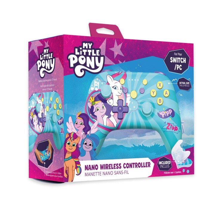 FREAKS AND GEEKS Switch/PC Nano Wireless Controller - My Little Pony Pipp & Zipp