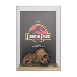 FUNKO POP Jurassic Park - Movie Poster: 03 Tyrannosaurus Rex and Velociraptor 9 cm