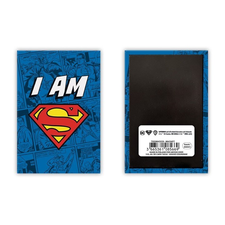 ABYSTYLE Superman - Calamita : " I AM SUPERMAN "