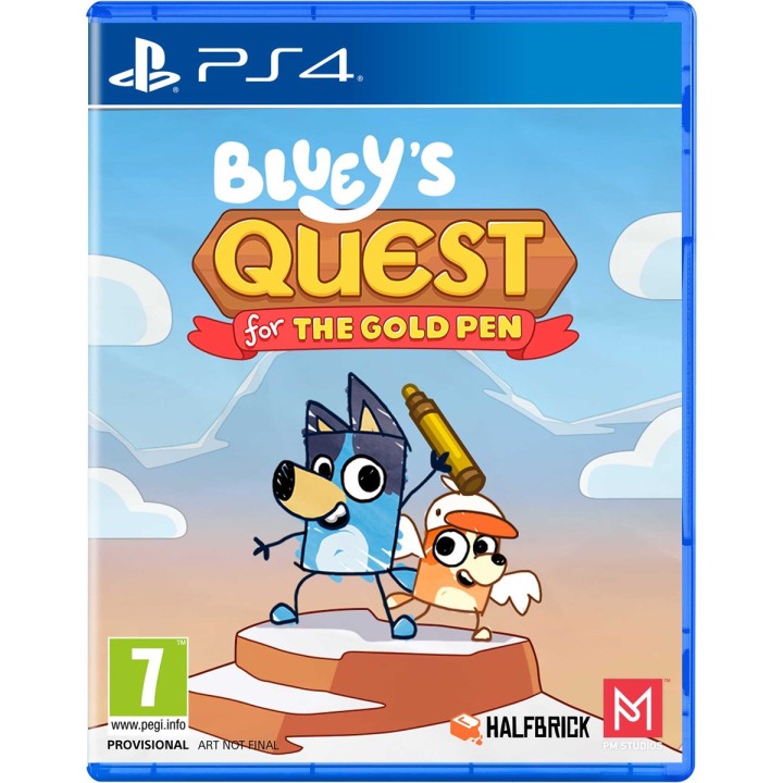 Bluey's Quest for the Gold Pen