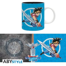 ABYSTYLE DRAGON QUEST - Tazza 320 ml: "Dai & emblem"
