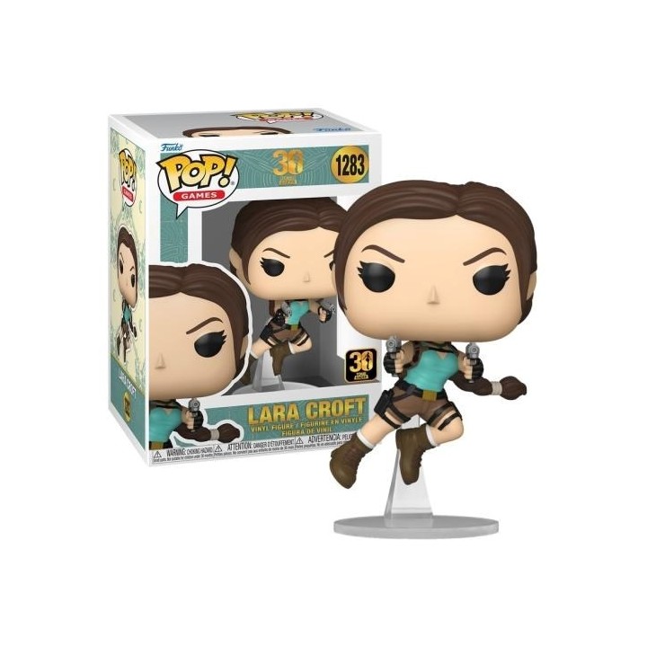 FUNKO POP Games: Tomb Rider - 1283 Lara Croft (30th Anniversary) 9cm