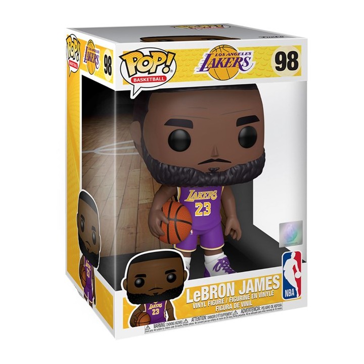 FUNKO POP NBA - 98 Lebron James (Purple Jersey) 25cm