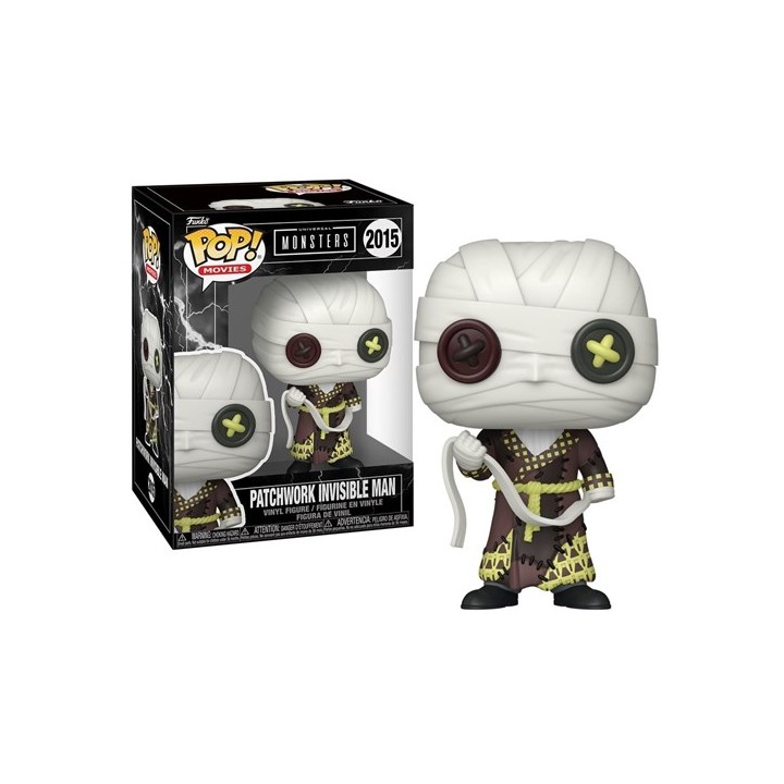 FUNKO POP Movies: Universal Monsters - 2015 Patchwork Invisible Man 9cm