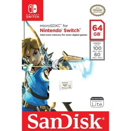 SANDISK Micro SDXC 64 GB Zelda Edition