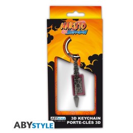 NARUTO SHIPPUDEN - Keychain 3D "Kunai & explosive tag"