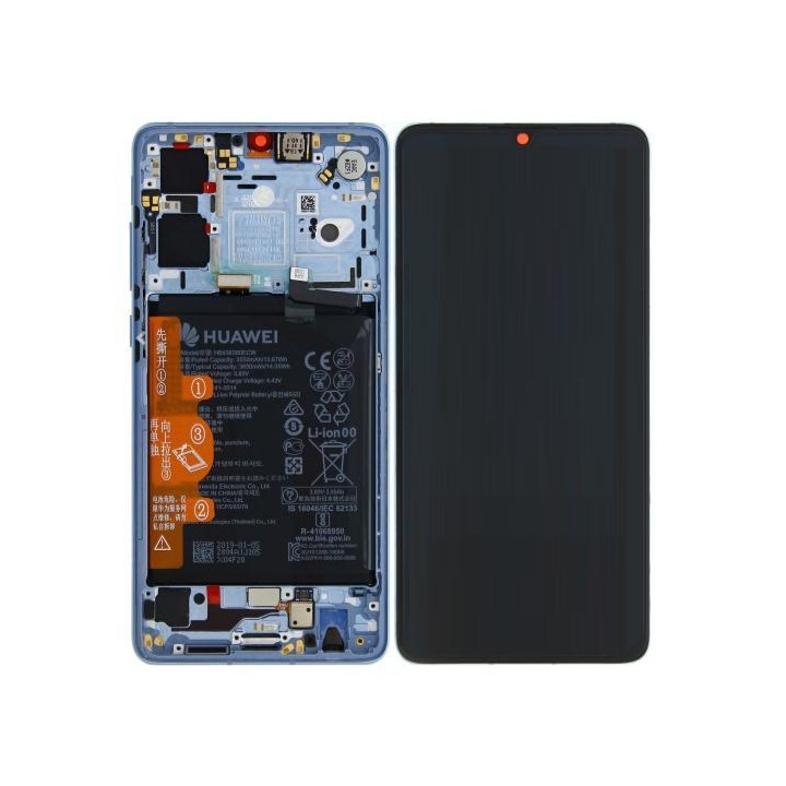 DISPLAY LCD + TOUCHSCREEN DISPLAY COMPLETO + FRAME PER HUAWEI P30 ELE.