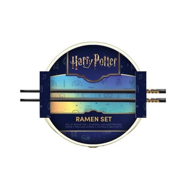 PALADONE Golden Snitch Ramen Bowl with Chopsticks