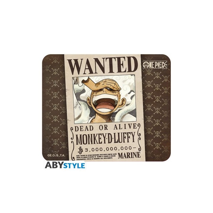 ABYSTYLE ONE PIECE - Mousepad: "Wanted Luffy"