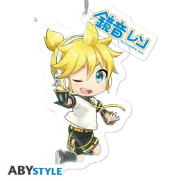 ABYSTYLE HATSUNE MIKU - Acryl keychain - Len with charm