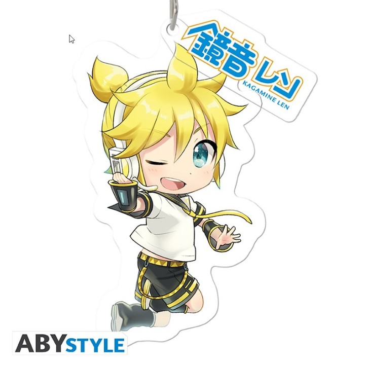 ABYSTYLE HATSUNE MIKU - Acryl keychain - Len with charm
