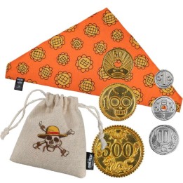 CINEREPLICAS 103490 - Set di monete e bandana nami