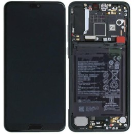 DISPLAY LCD + TOUCHSCREEN DISPLAY COMPLETO + FRAME PER HUAWEI P20 PRO.