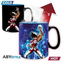 ABYSTYLE SAINT SEIYA - Tazza termosensibile 460 ml: "Pegasus vs Pope"