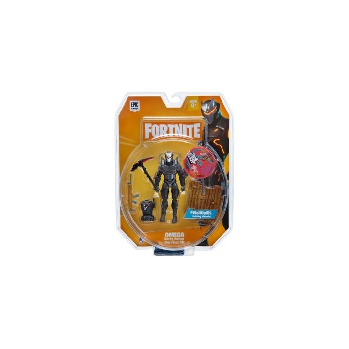 FORTNITE OMEGA FIGURE + SURVIVAL KIT 10 CM
