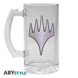ABYSTYLE MAGIC THE GATHERING - Boccale con logo metallo : "Planeswalker"