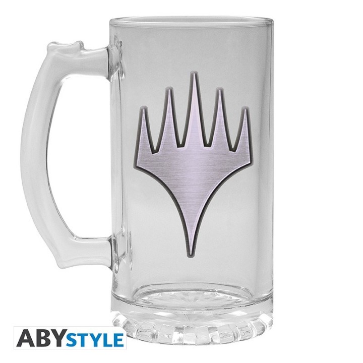 ABYSTYLE MAGIC THE GATHERING - Boccale con logo metallo : "Planeswalker"