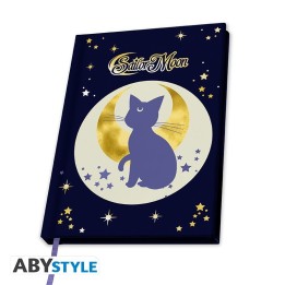 ABYSTYLE SAILOR MOON - Agenda A5 Premium "Luna & Artemis"